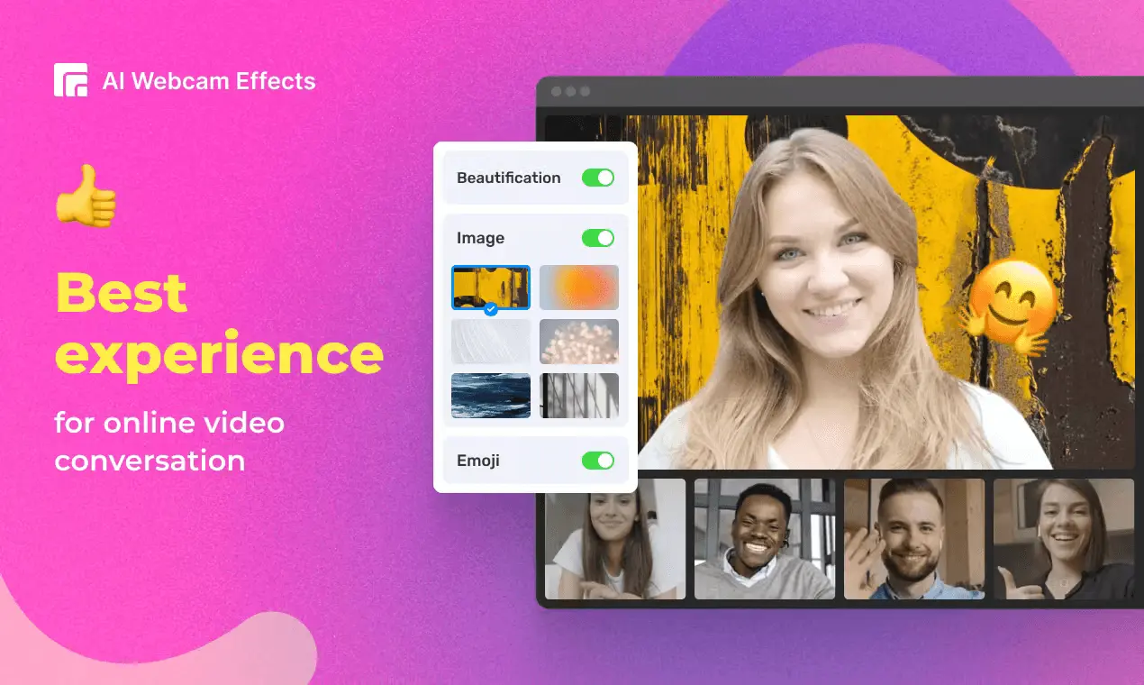 Screenshot 2 of AI Webcam Effects + Recorder