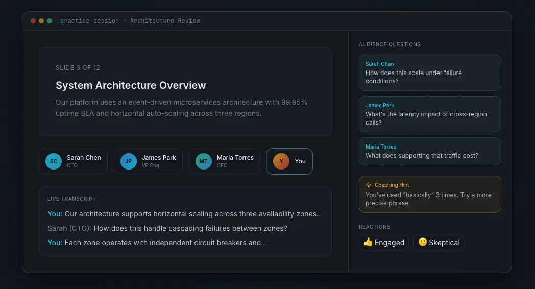 Screenshot 1 of PracticeMe