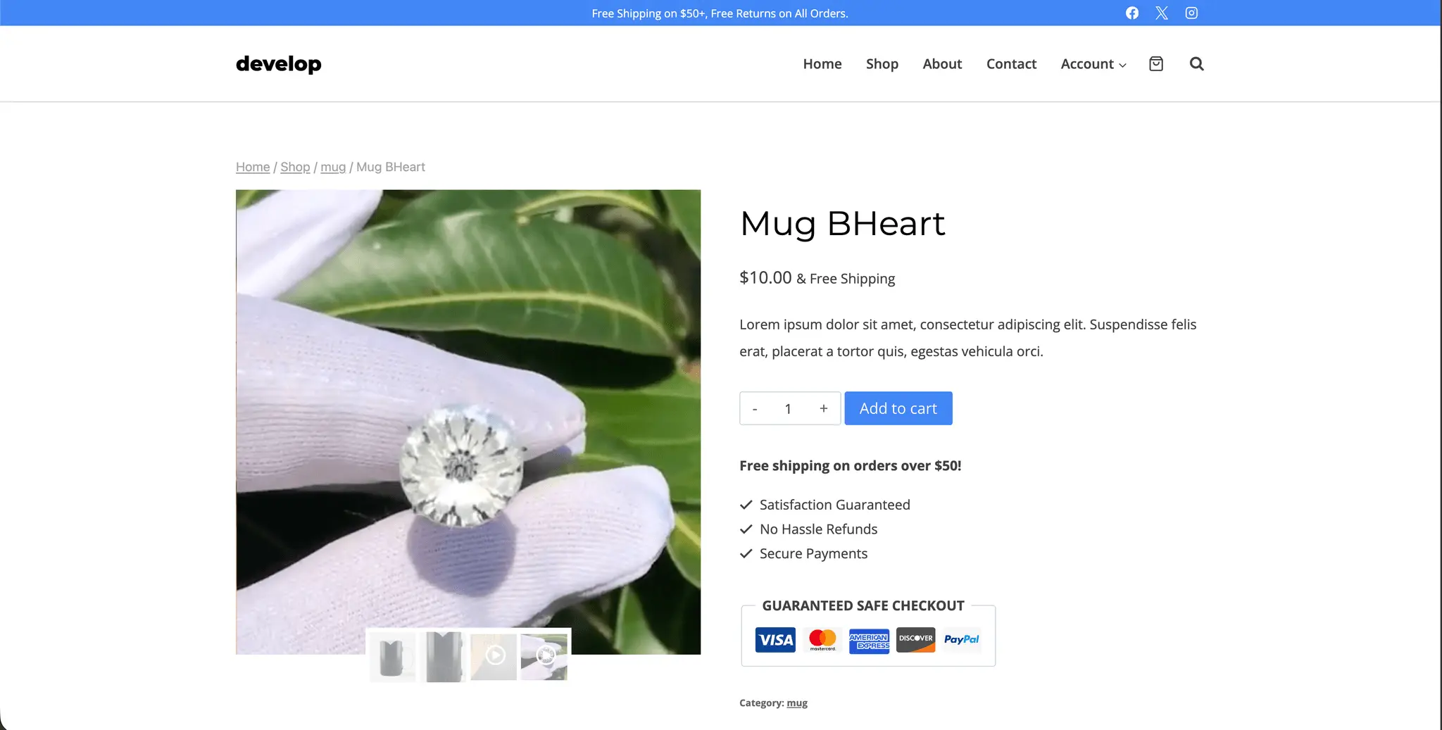 Screenshot 5 of Video Gallery for WooCommerce