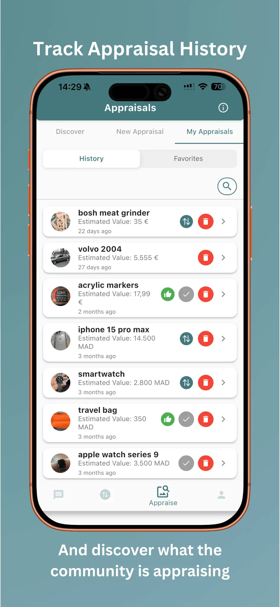 Screenshot 5 of Swappraise