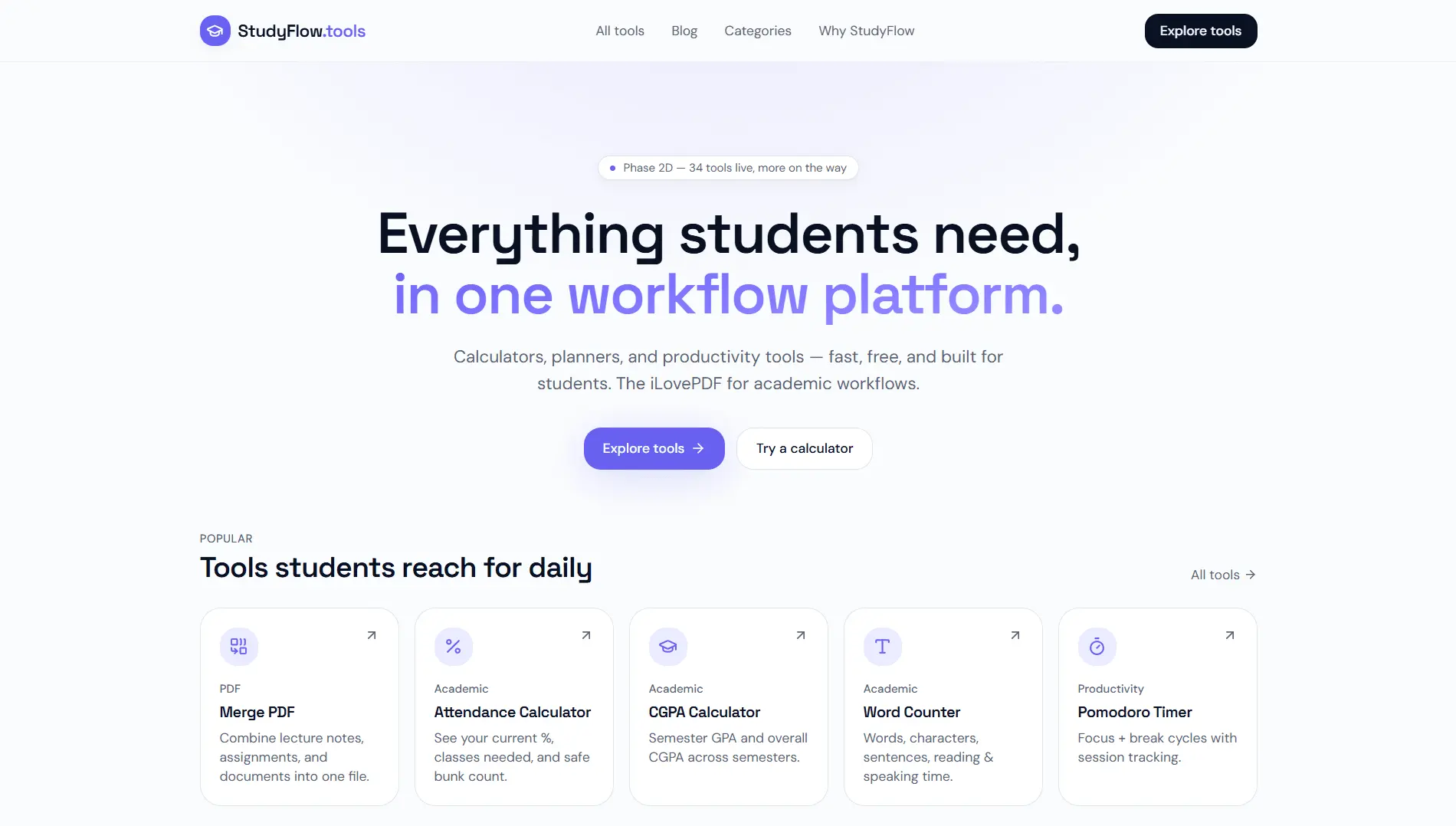 Screenshot 1 of StudyFlow