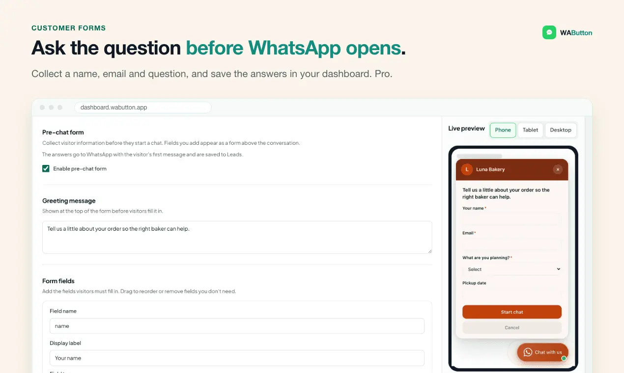 Screenshot 5 of WAButton