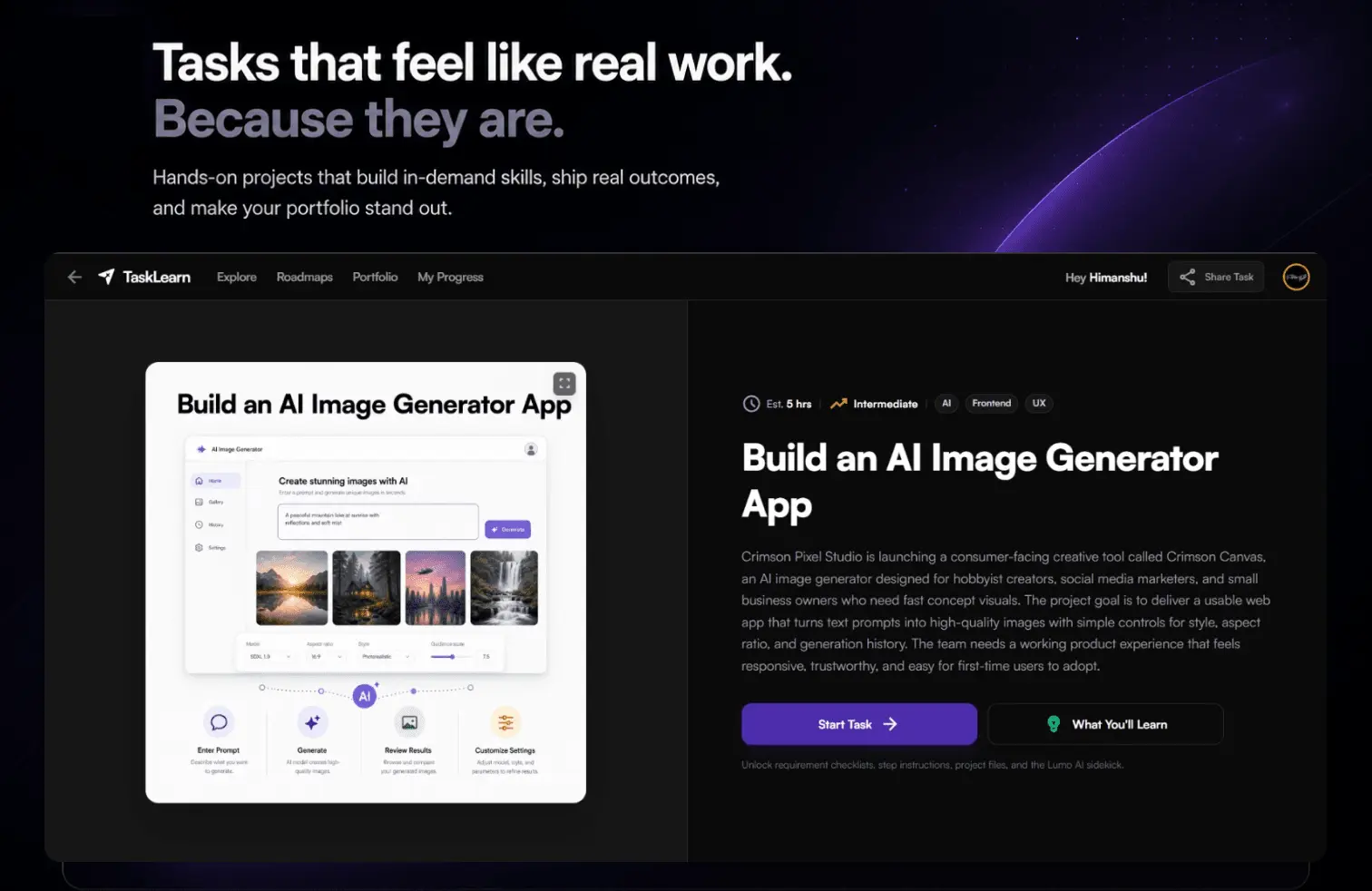 Screenshot 2 of TaskLearn