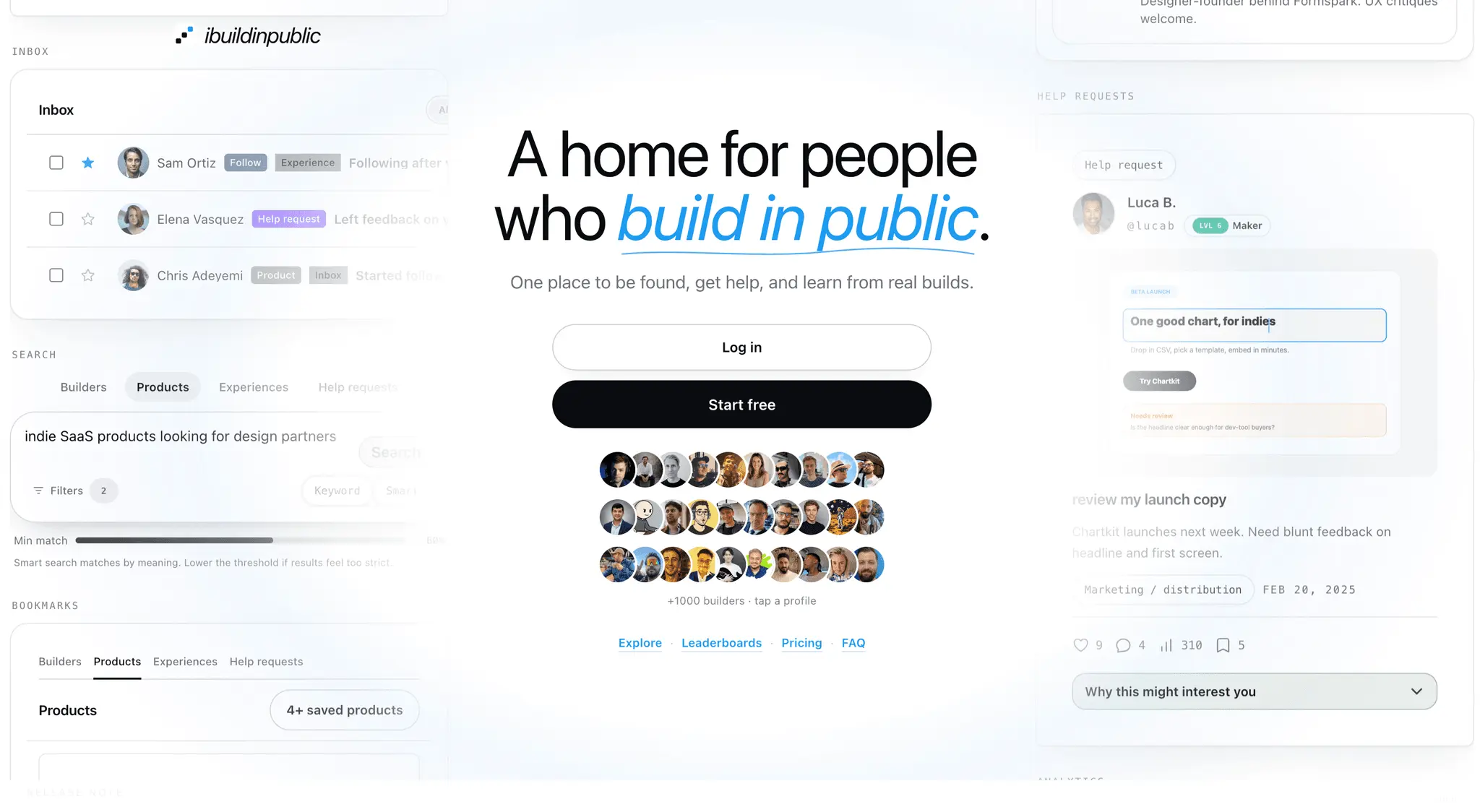 Screenshot 1 of ibuildinpublic