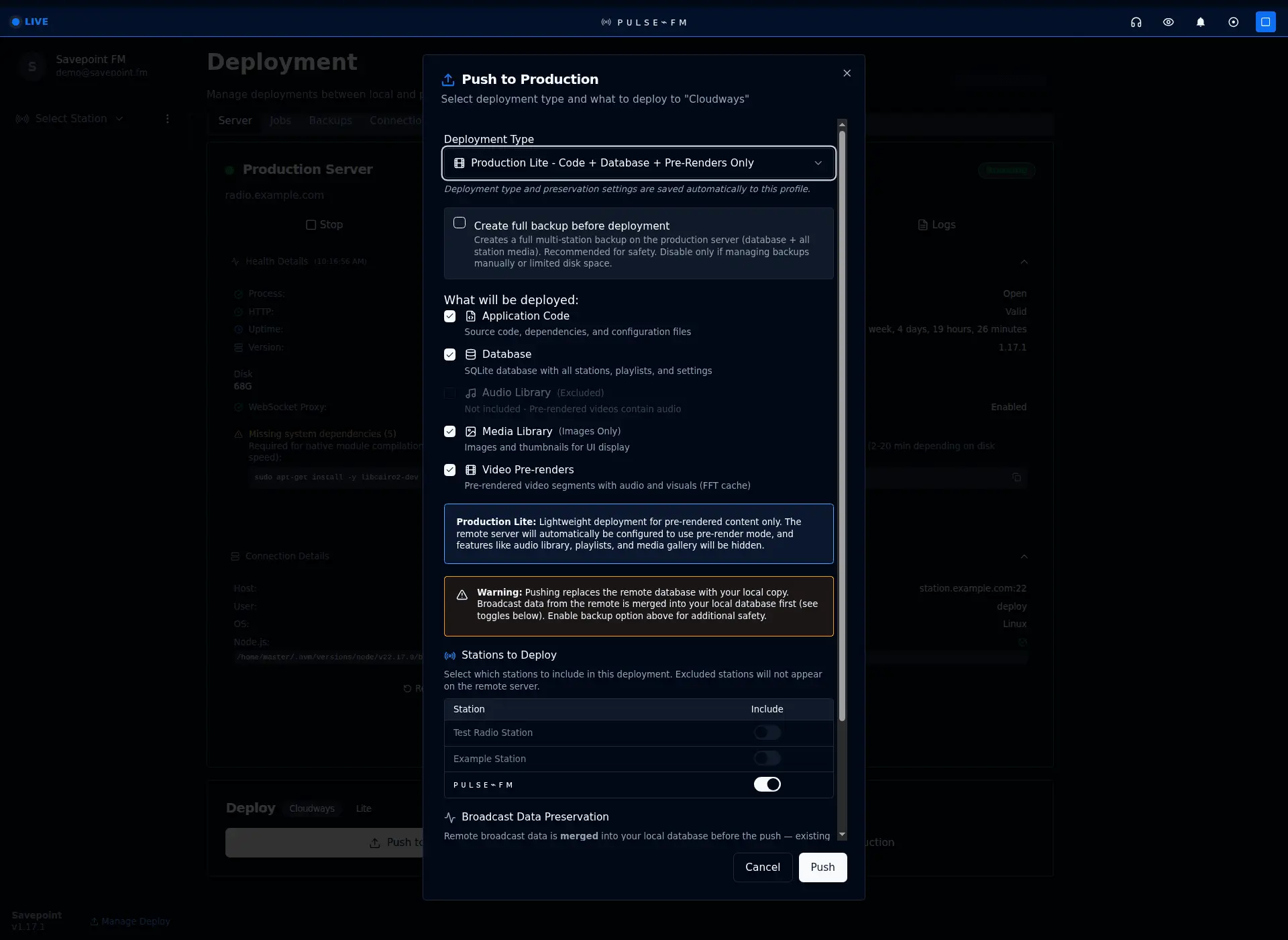 Screenshot 8 of SavePoint Station Manager
