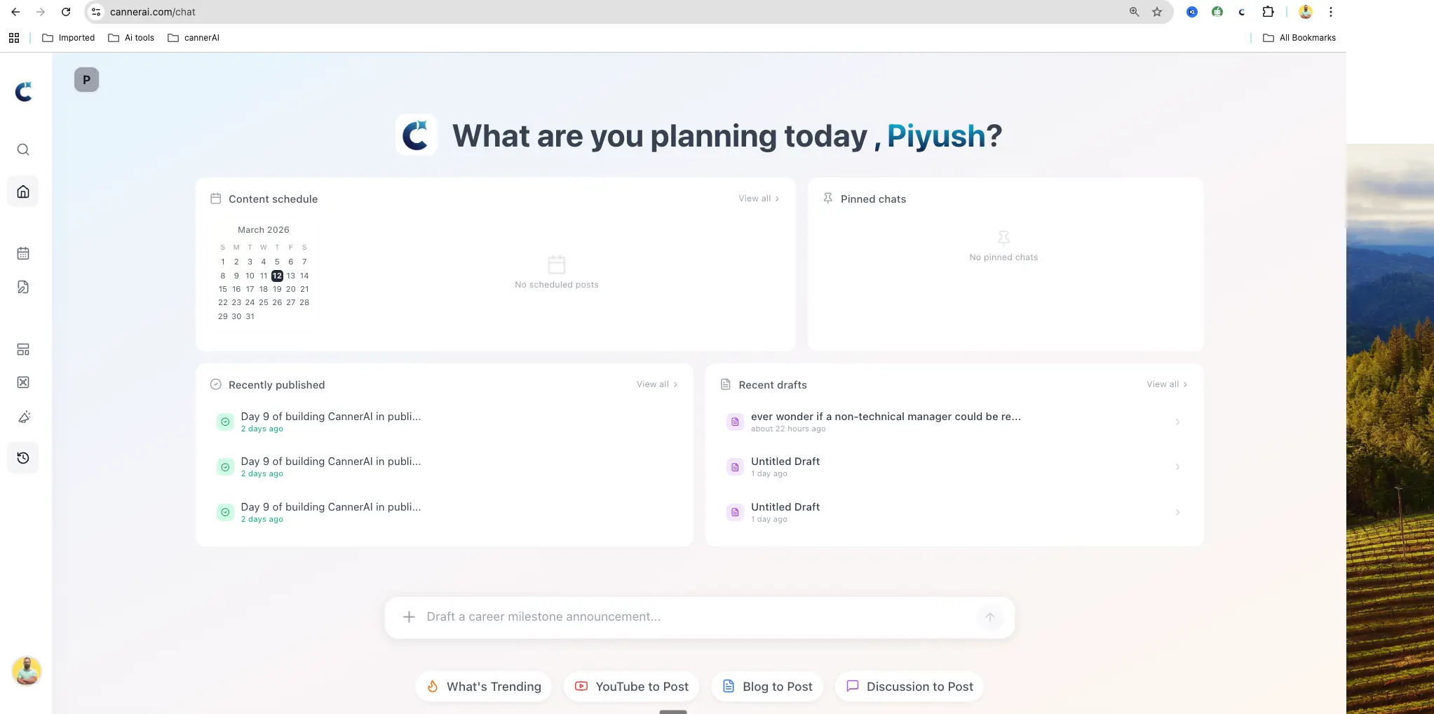 Screenshot 1 of Canner AI