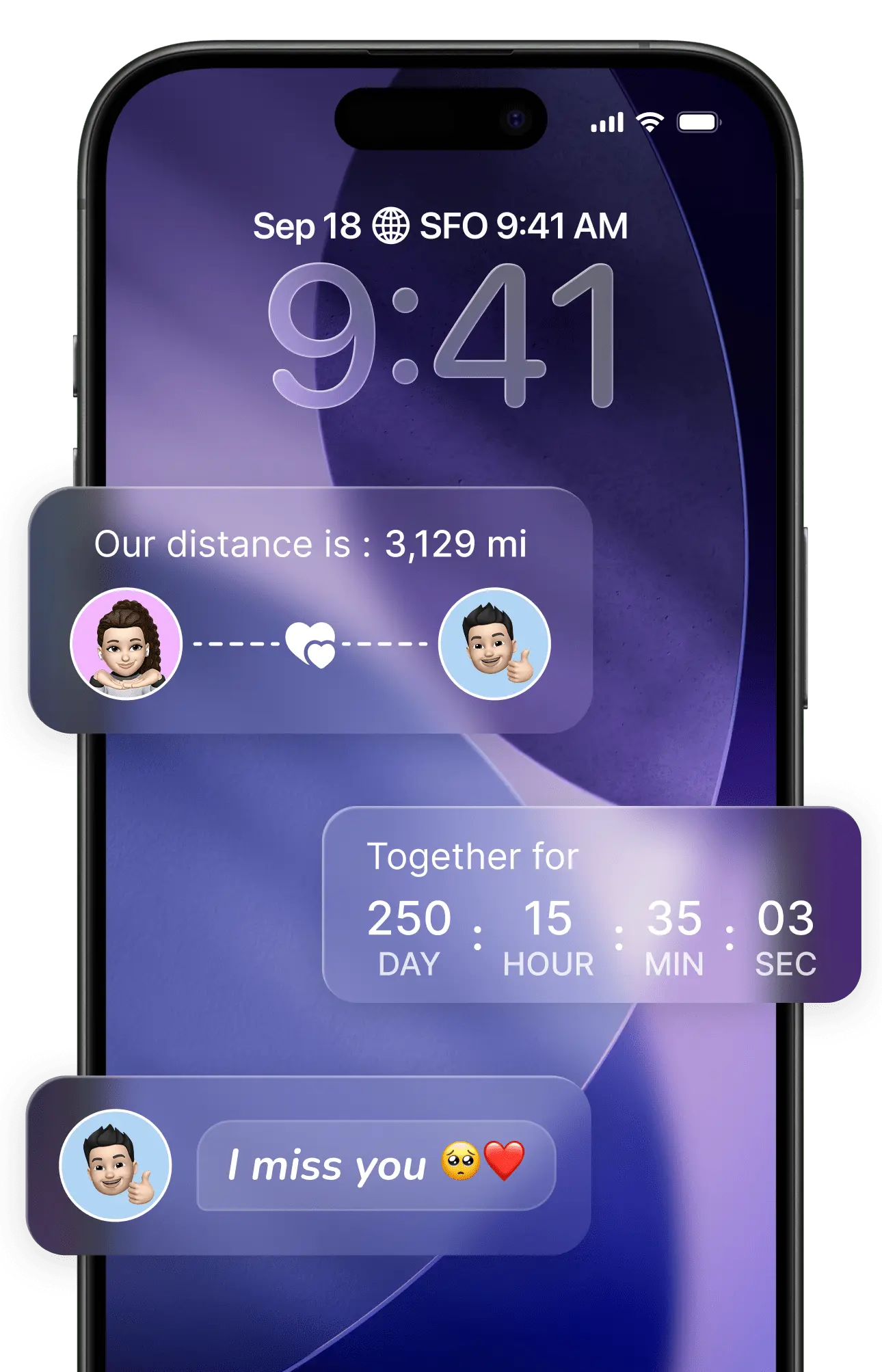 Screenshot 1 of Loverzz - Couple App