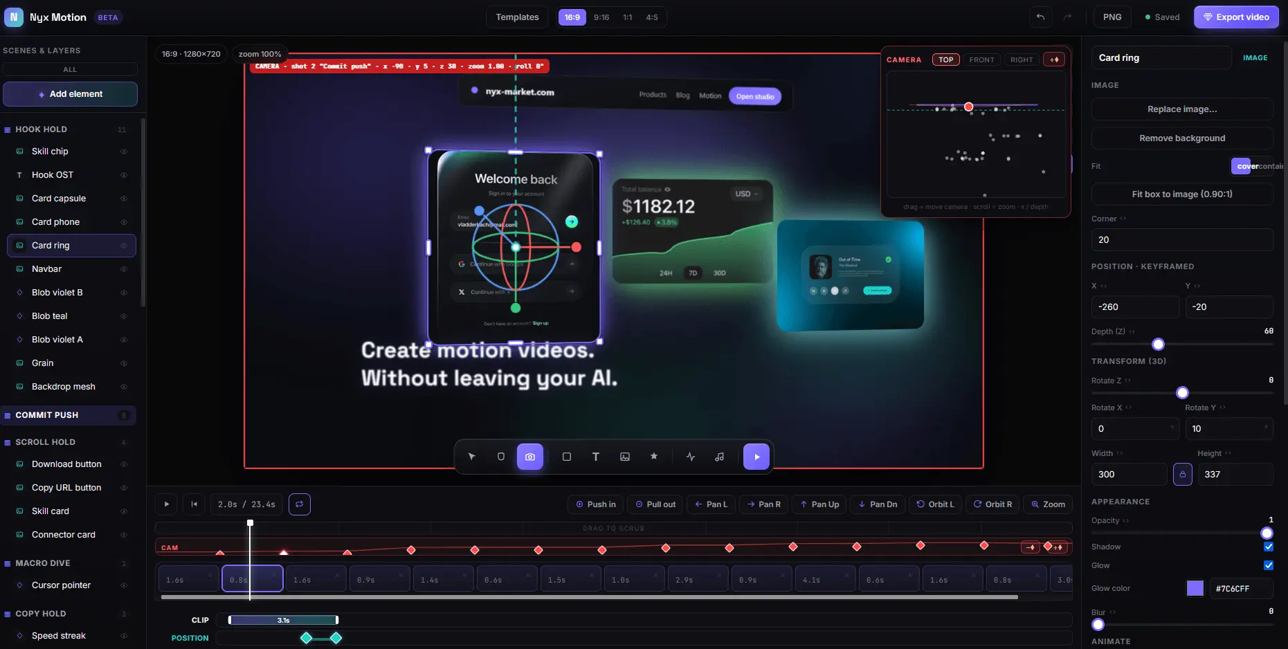 Screenshot 8 of Nyx Motion