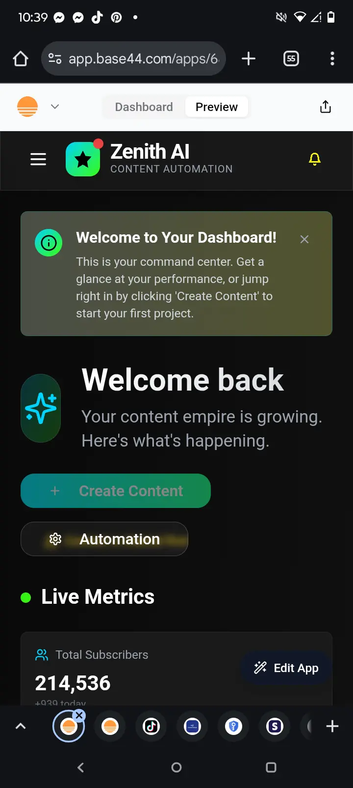 Screenshot 2 of Zenith Ai