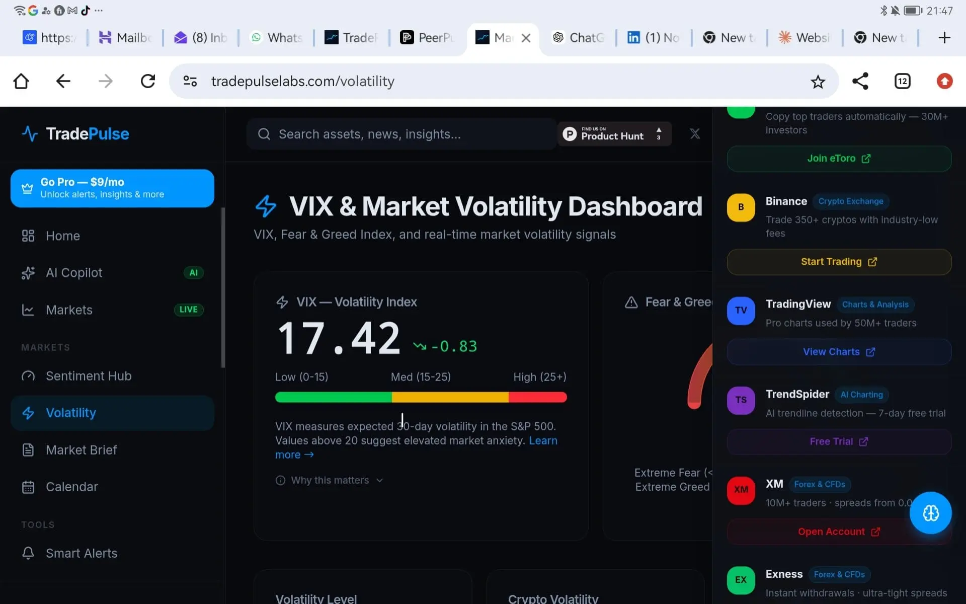 Screenshot 3 of TradePulse Labs