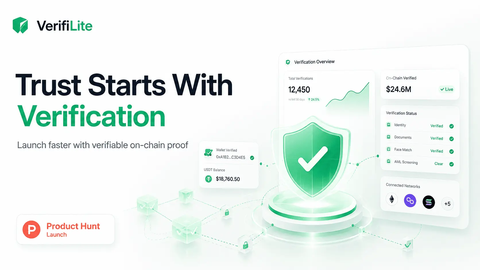 Screenshot 1 of VerifiLite: Web3 AI Identity