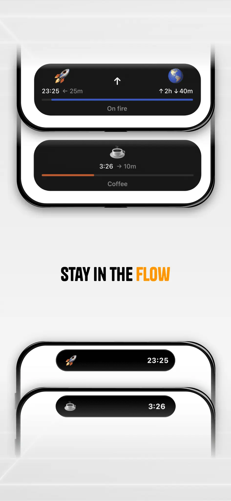 Screenshot 4 of Flowton: the "time particle"