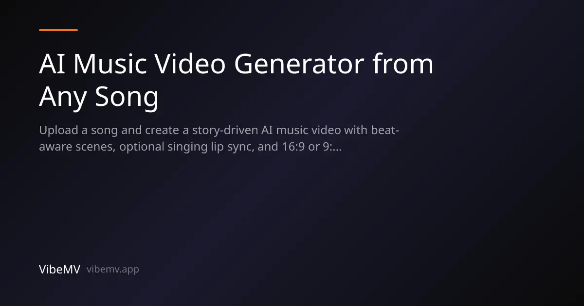 Screenshot 1 of VibeMV