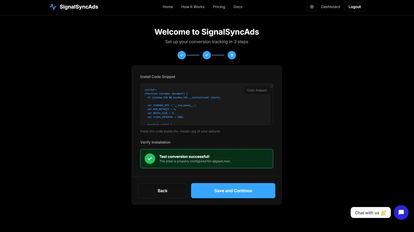 Screenshot 2 of SignalSyncAds