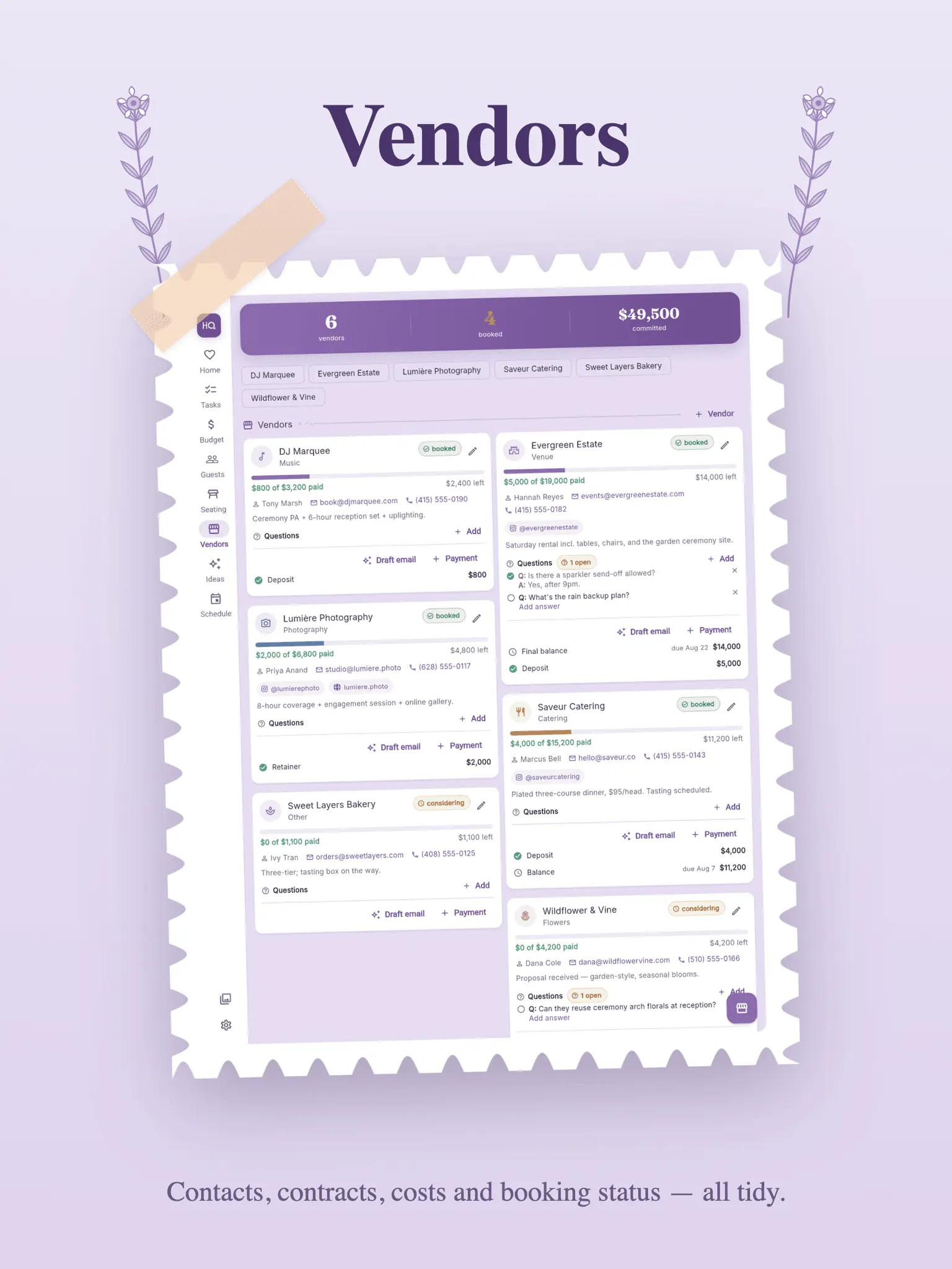 Screenshot 3 of Vows HQ