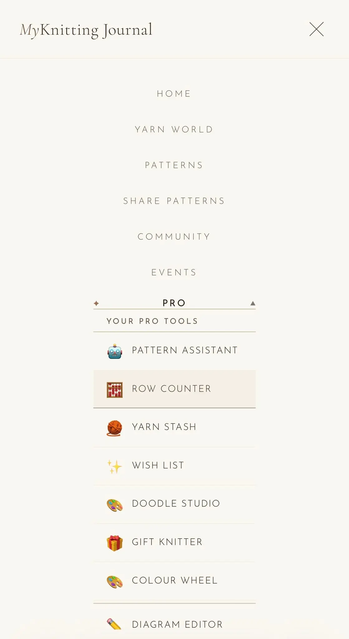 Screenshot 7 of yourknittingjournal.com