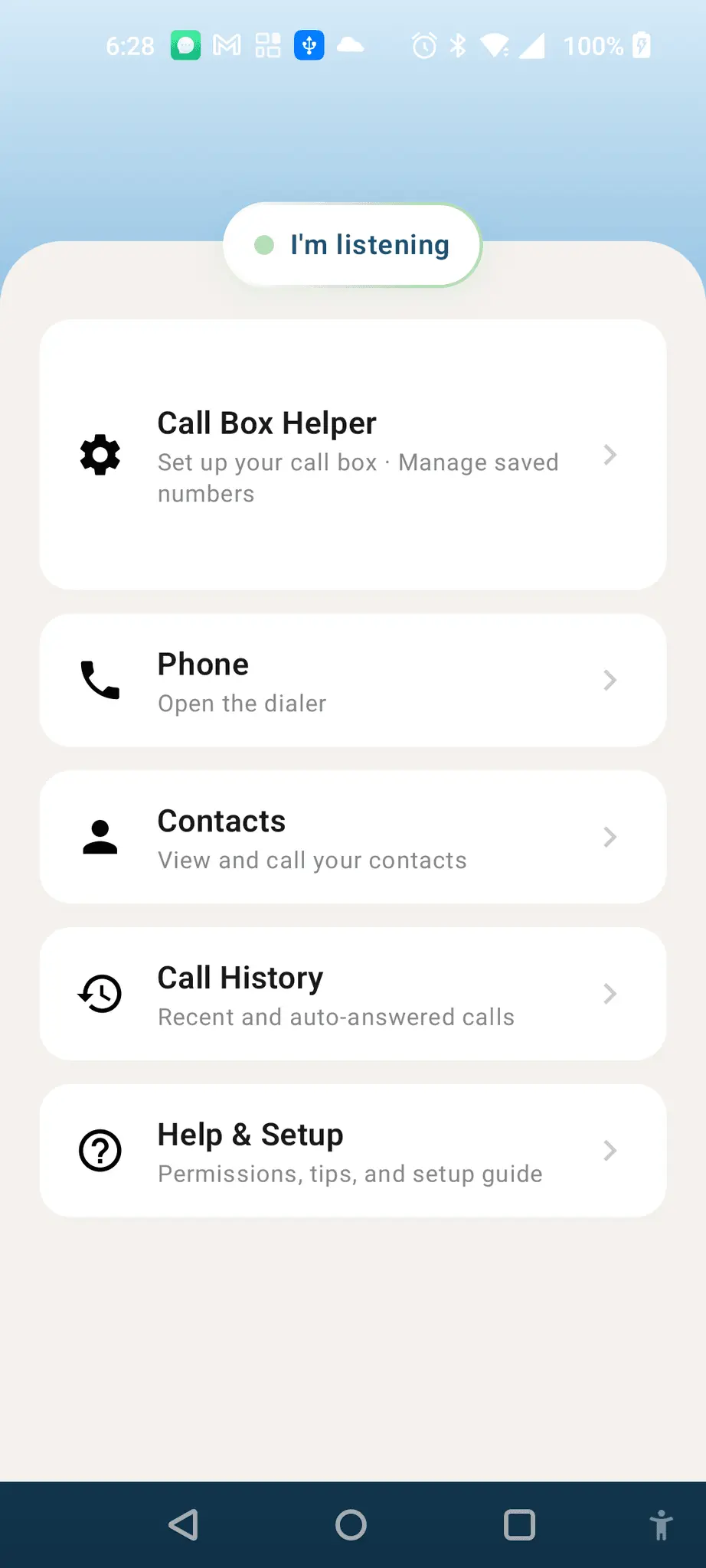 Screenshot 2 of Call Box Helper
