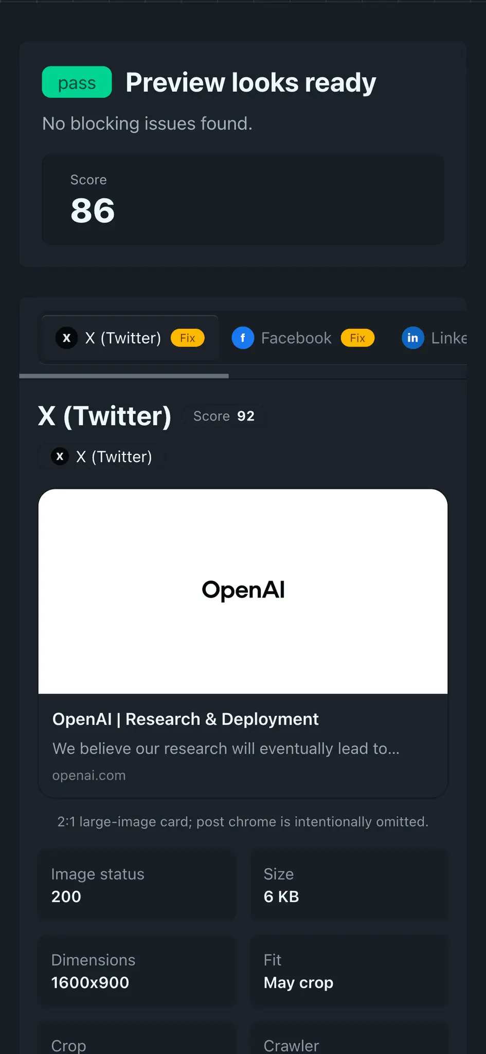 Screenshot 6 of PreviewChecks