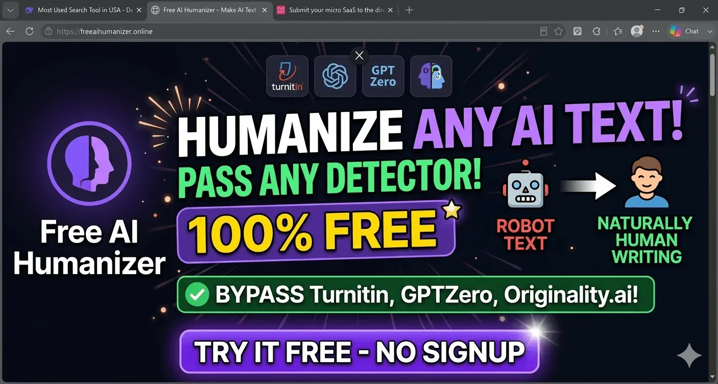Screenshot 1 of Free AI Humanizer