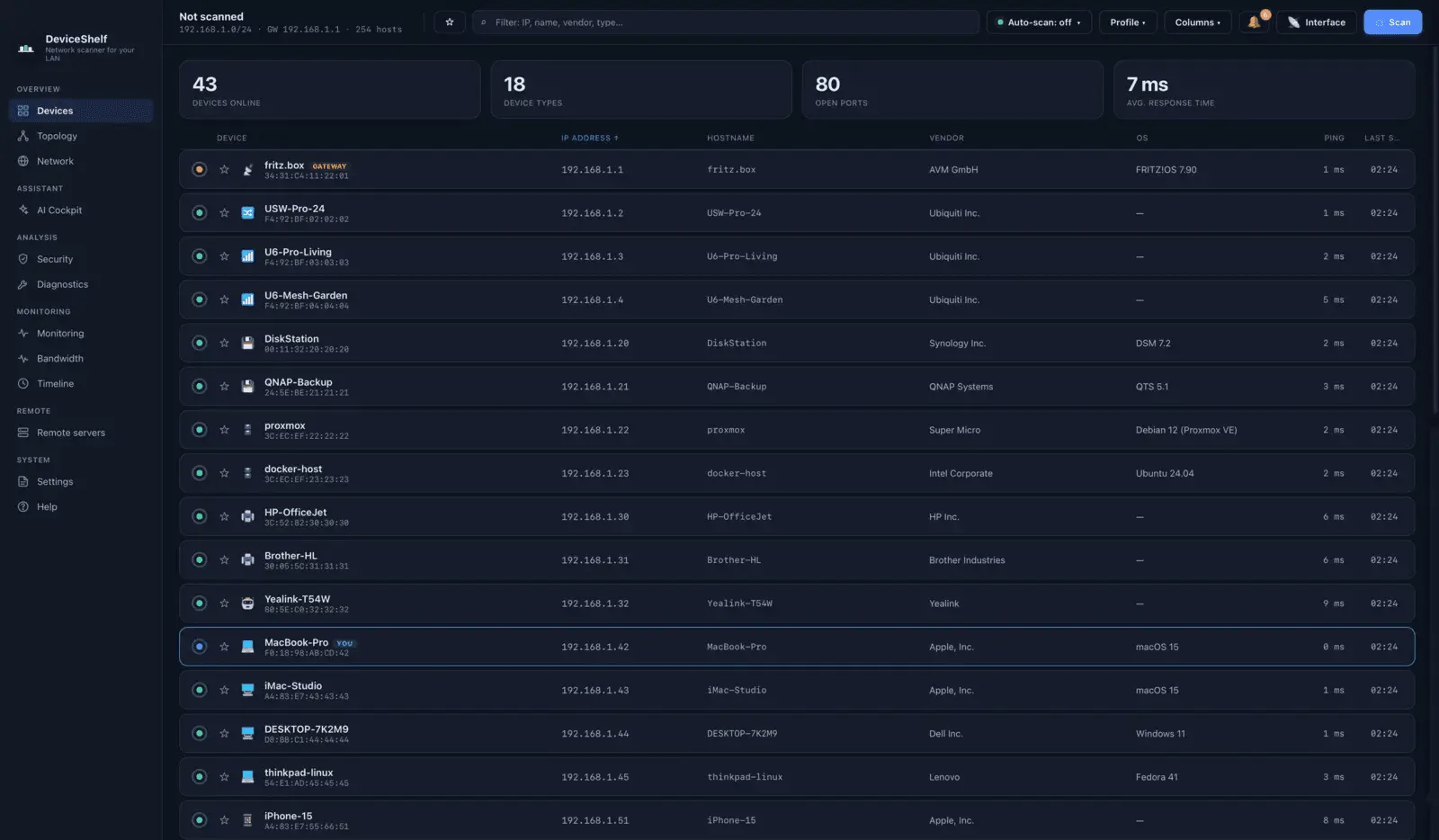 Screenshot 1 of DeviceShelf