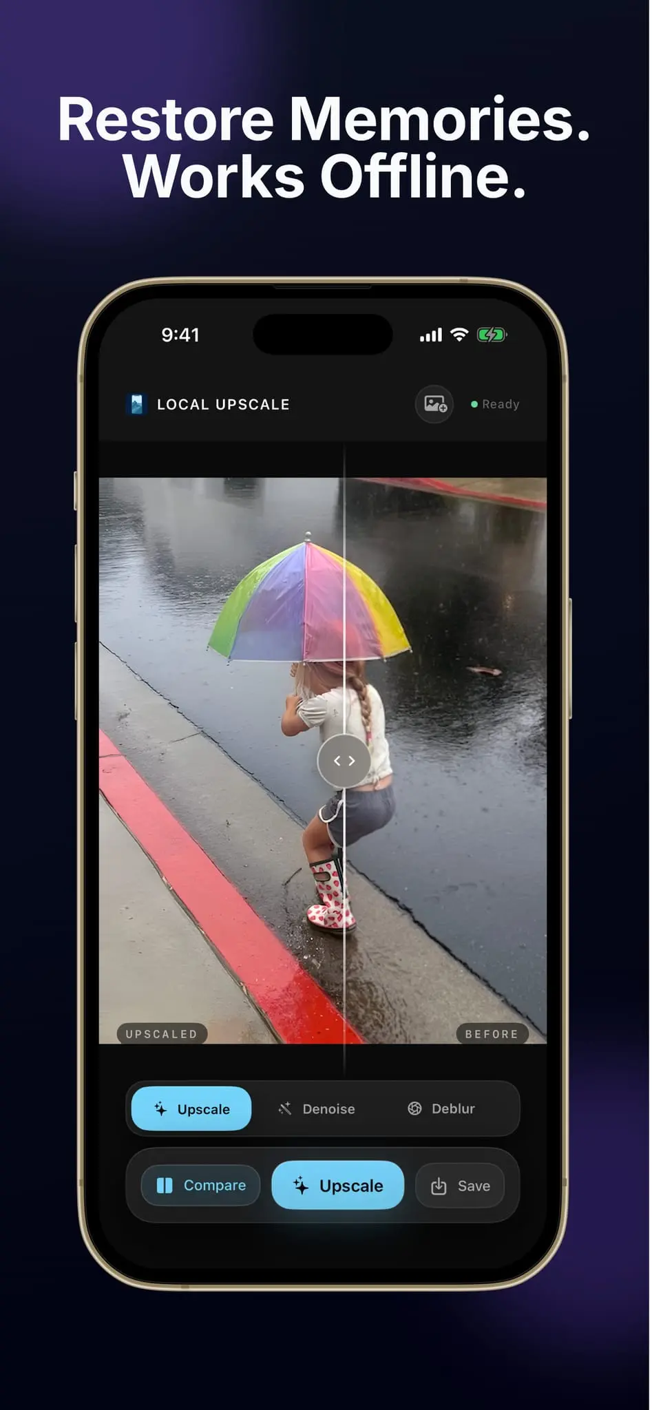 Screenshot 2 of Local Photo Upscaler