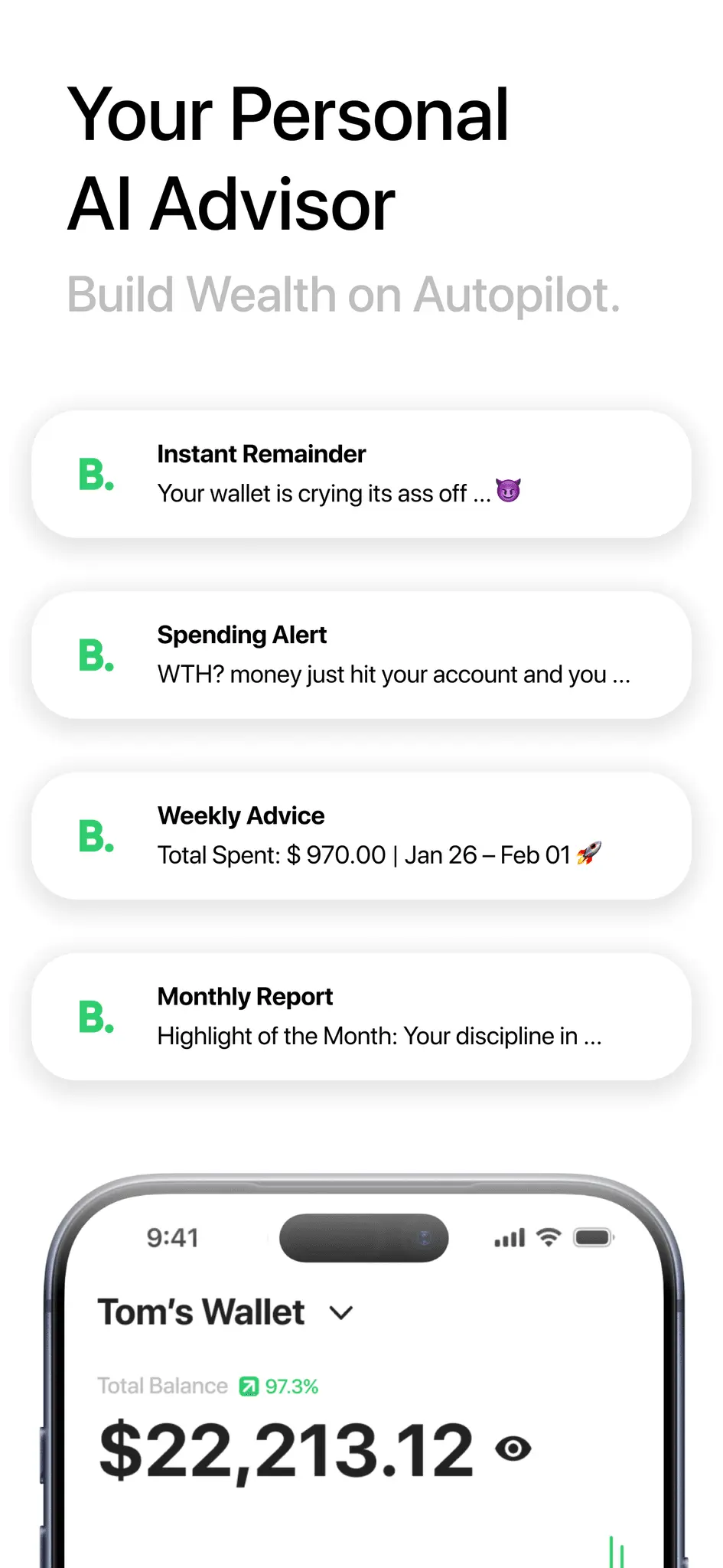 Screenshot 3 of Budget.AI