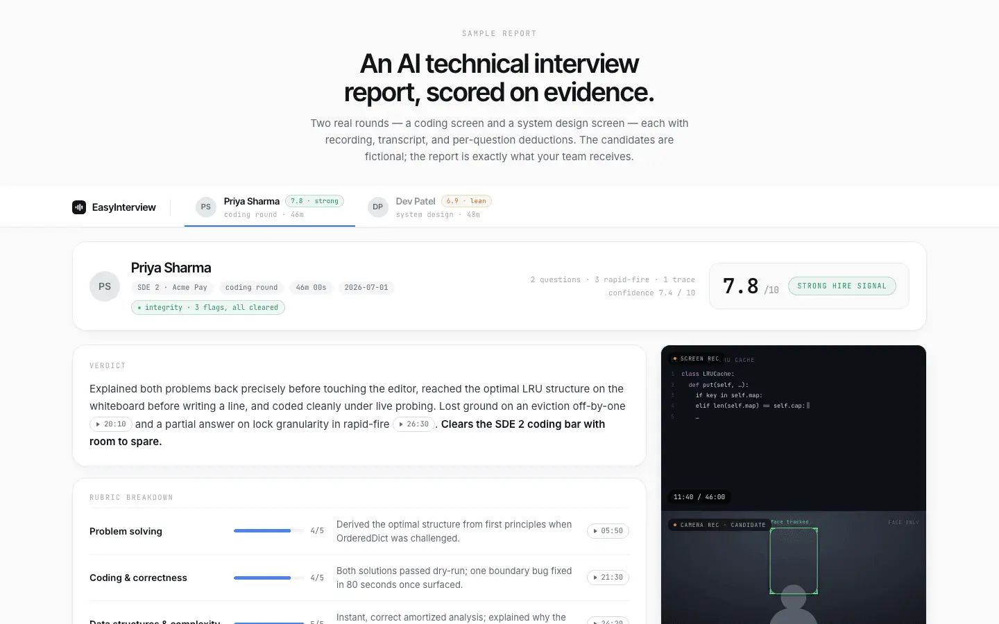 Screenshot 2 of EasyInterview