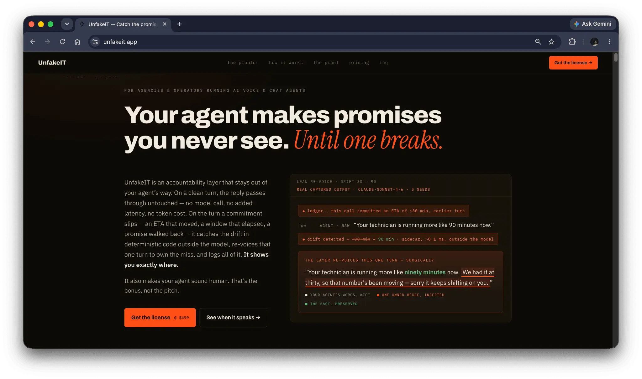 Screenshot 2 of UnfakeIT