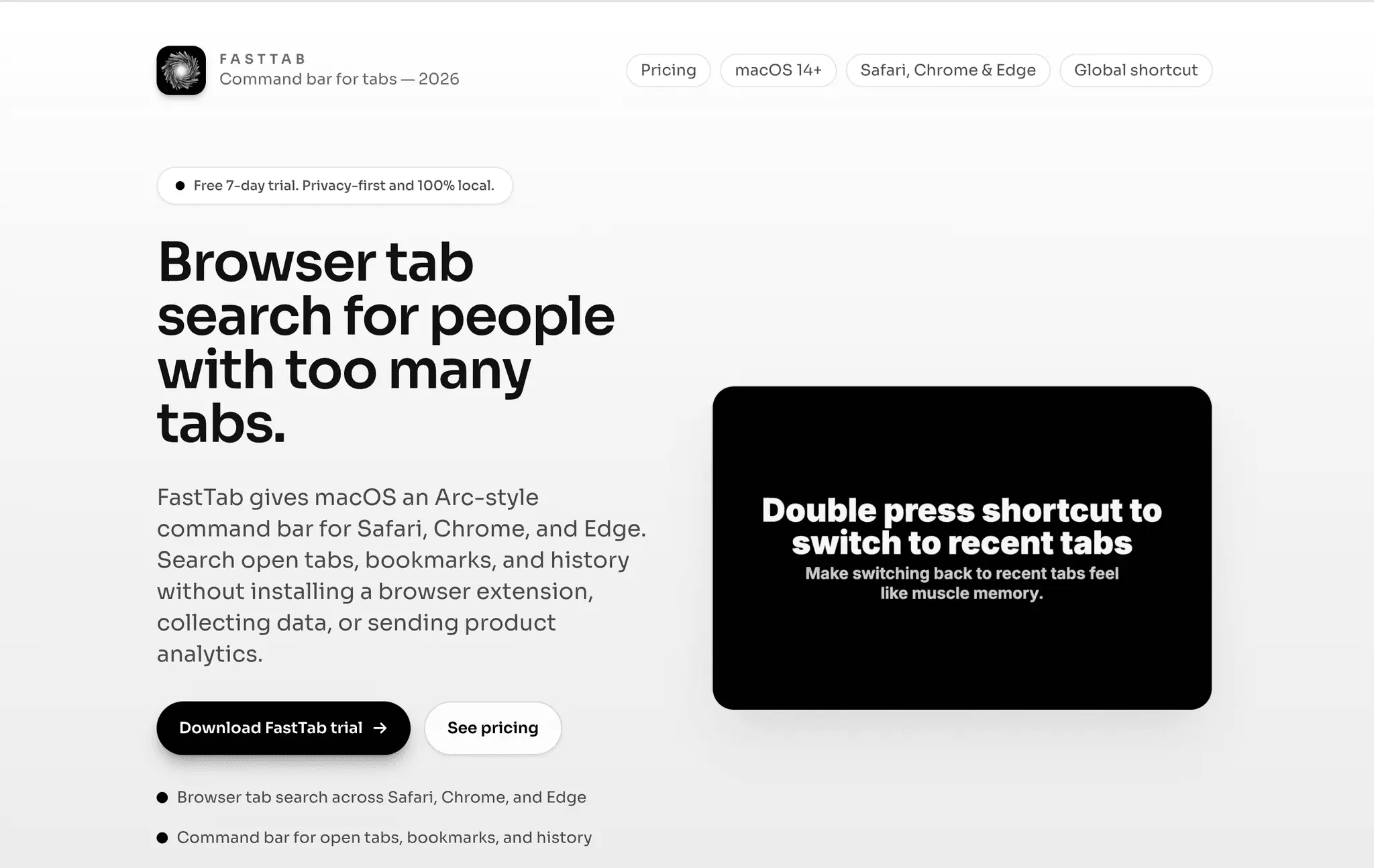Screenshot 2 of Fast Tab