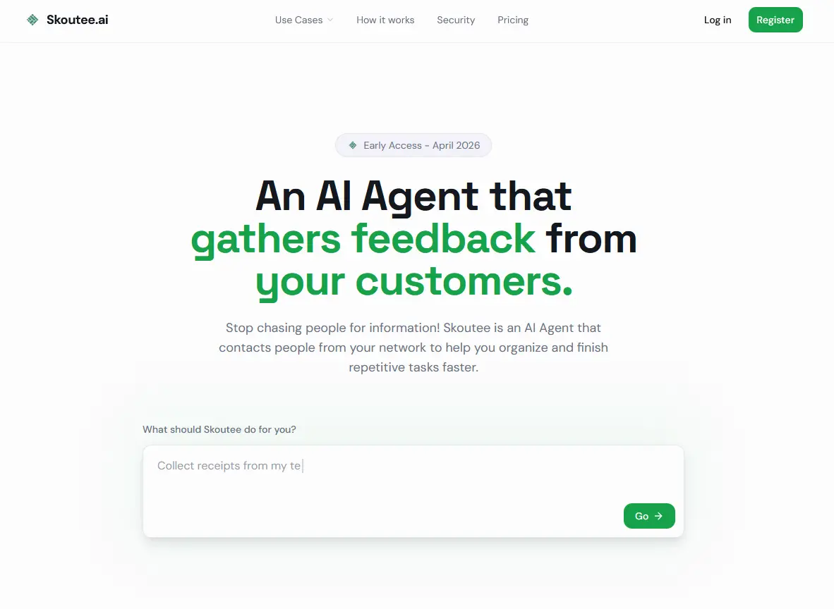 Screenshot 2 of Skoutee.ai