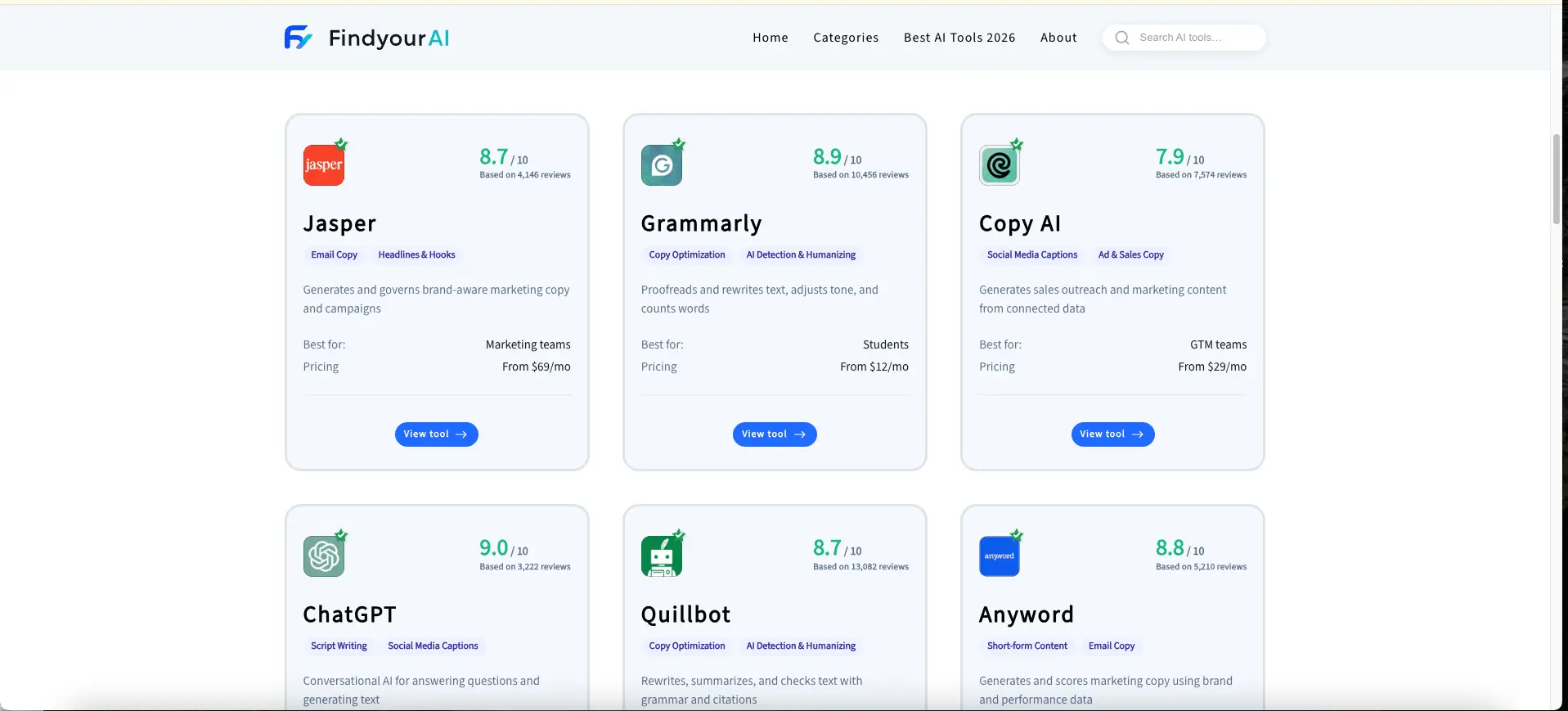 Screenshot 4 of FindyourAI
