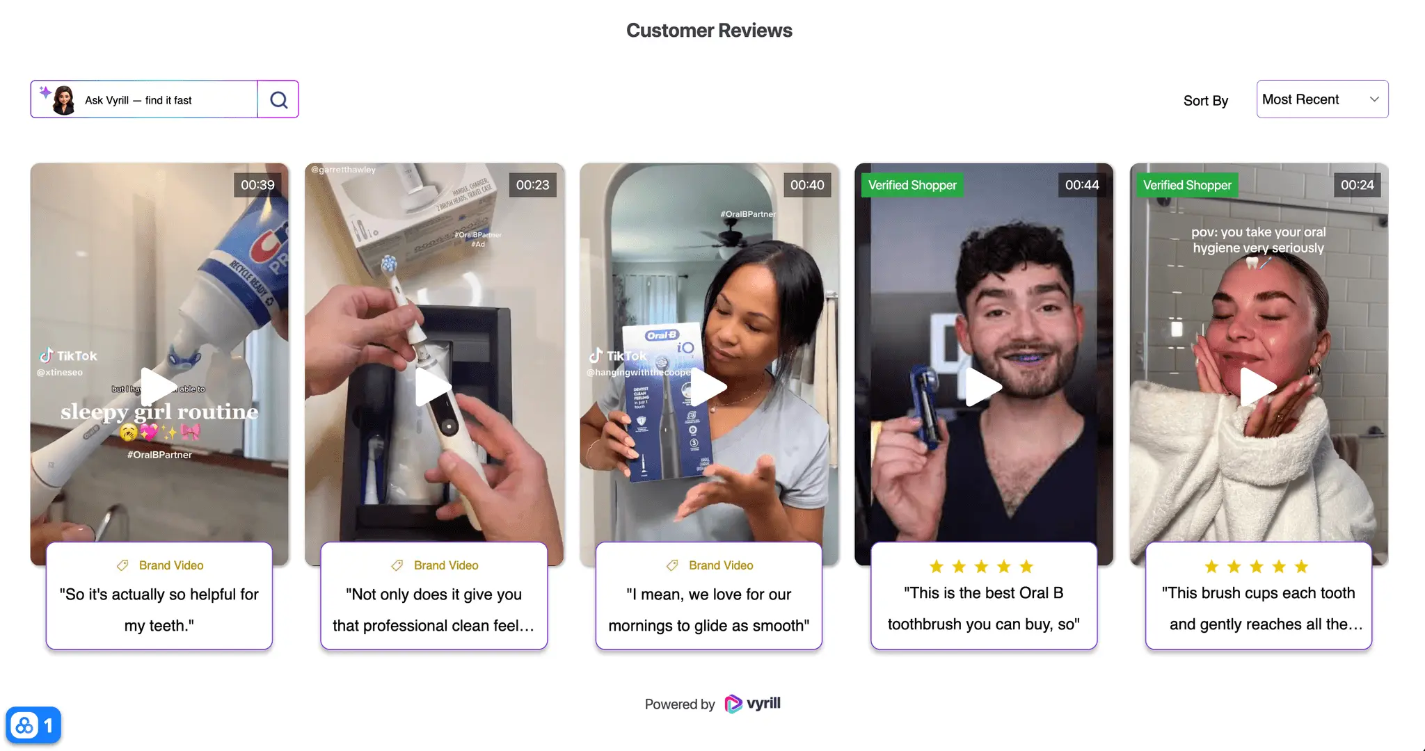 Screenshot 2 of Vyrill Video Commerce