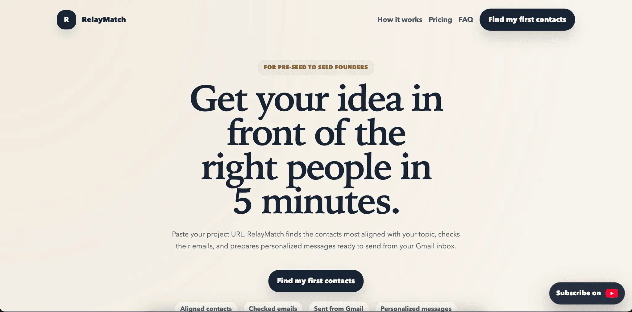 Screenshot 1 of RelayMatch