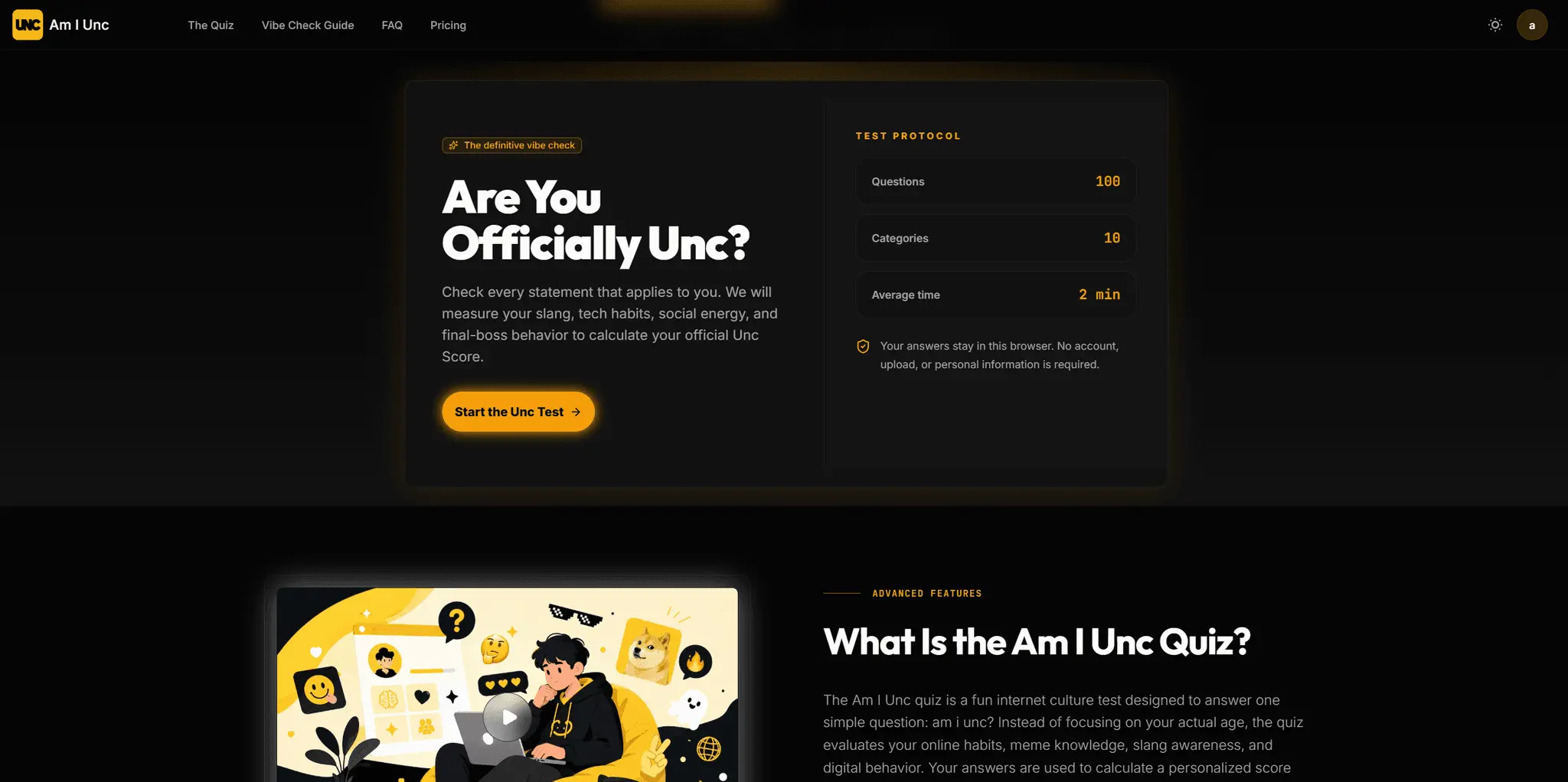 Screenshot 2 of Am I Unc