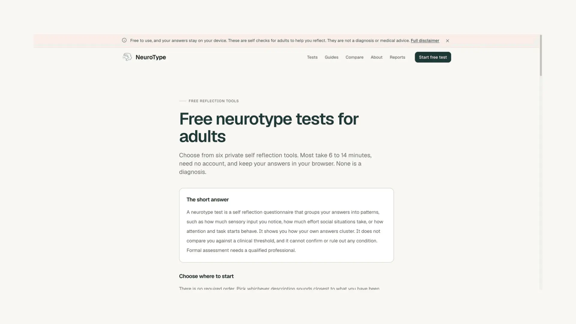 Screenshot 2 of NeuroType