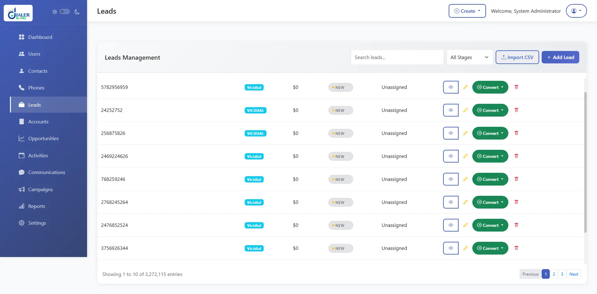 Screenshot 5 of Custom CRM Dashboard