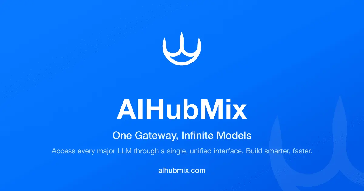 Screenshot 1 of AIHubMix