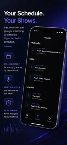 Screenshot 1 of Hyperion Radio
