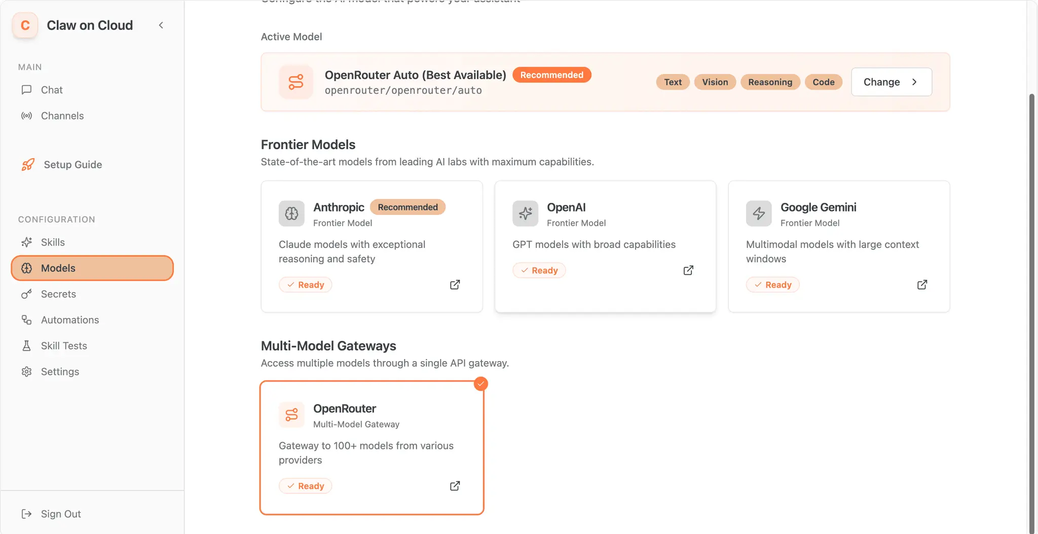 Screenshot 2 of Claw on cloud Openclaw but secure