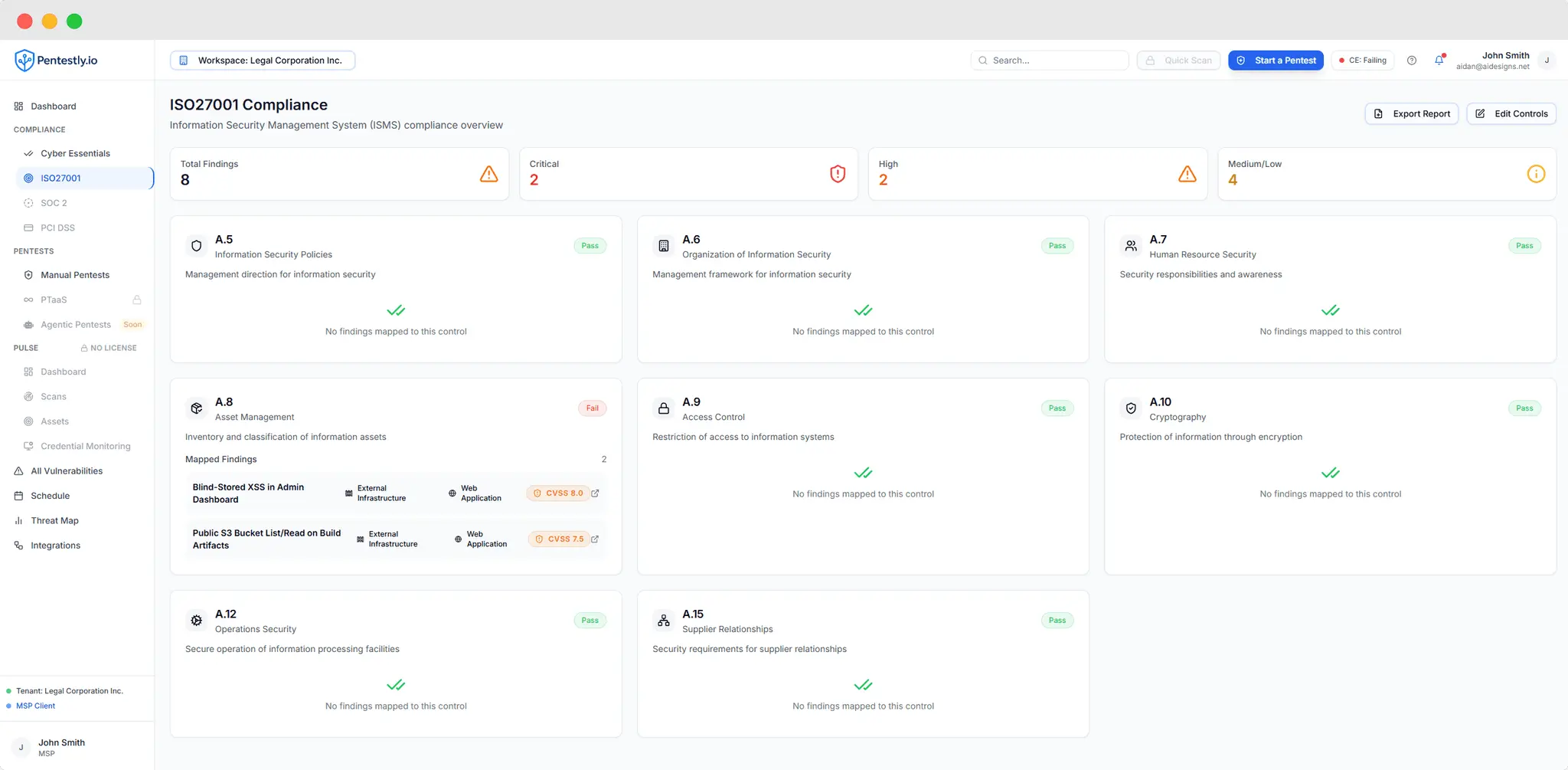 Screenshot 6 of AI PTaaS by Pentestly