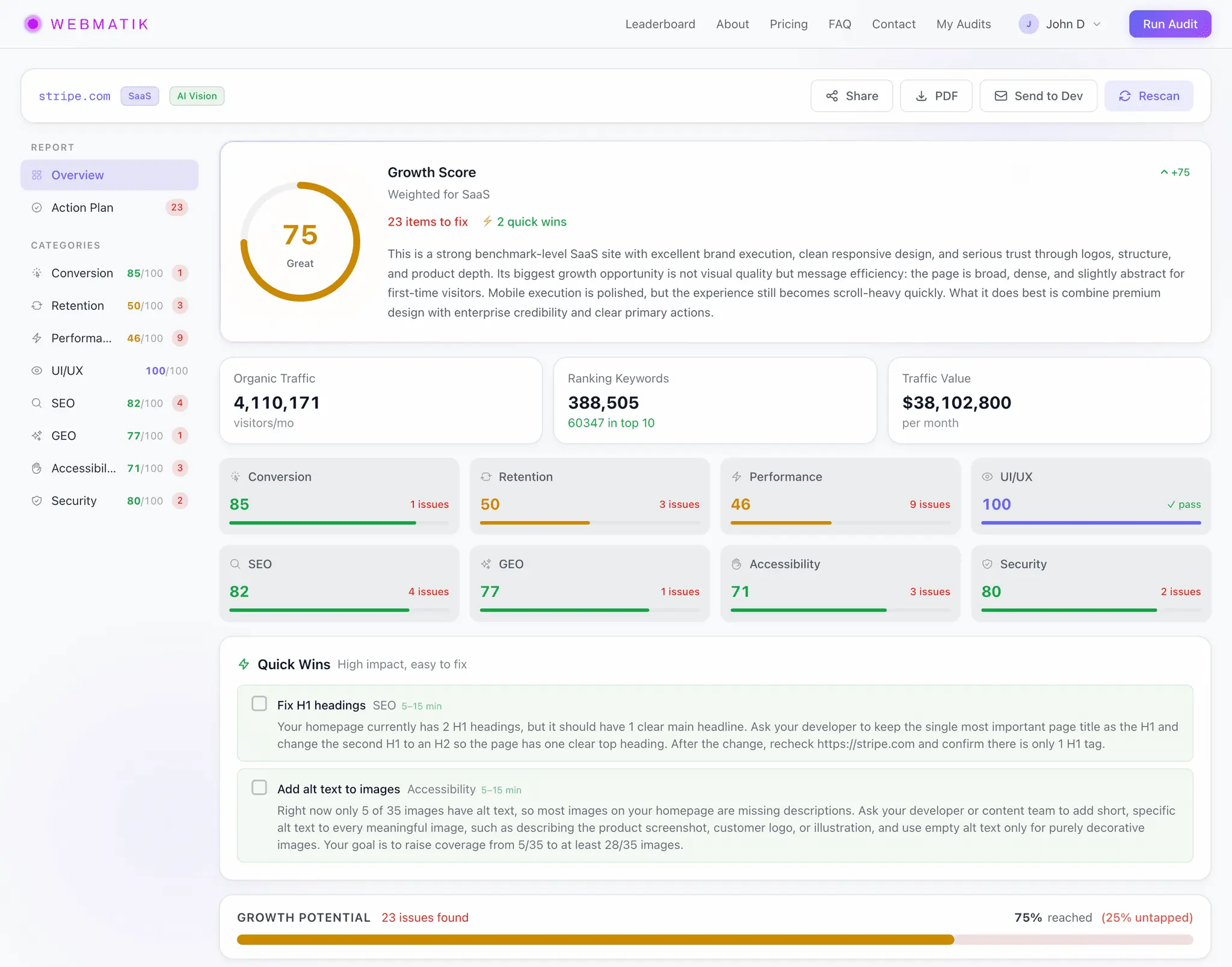 Screenshot 1 of Webmatik