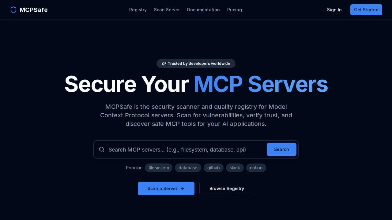 Screenshot 2 of MCPSafe