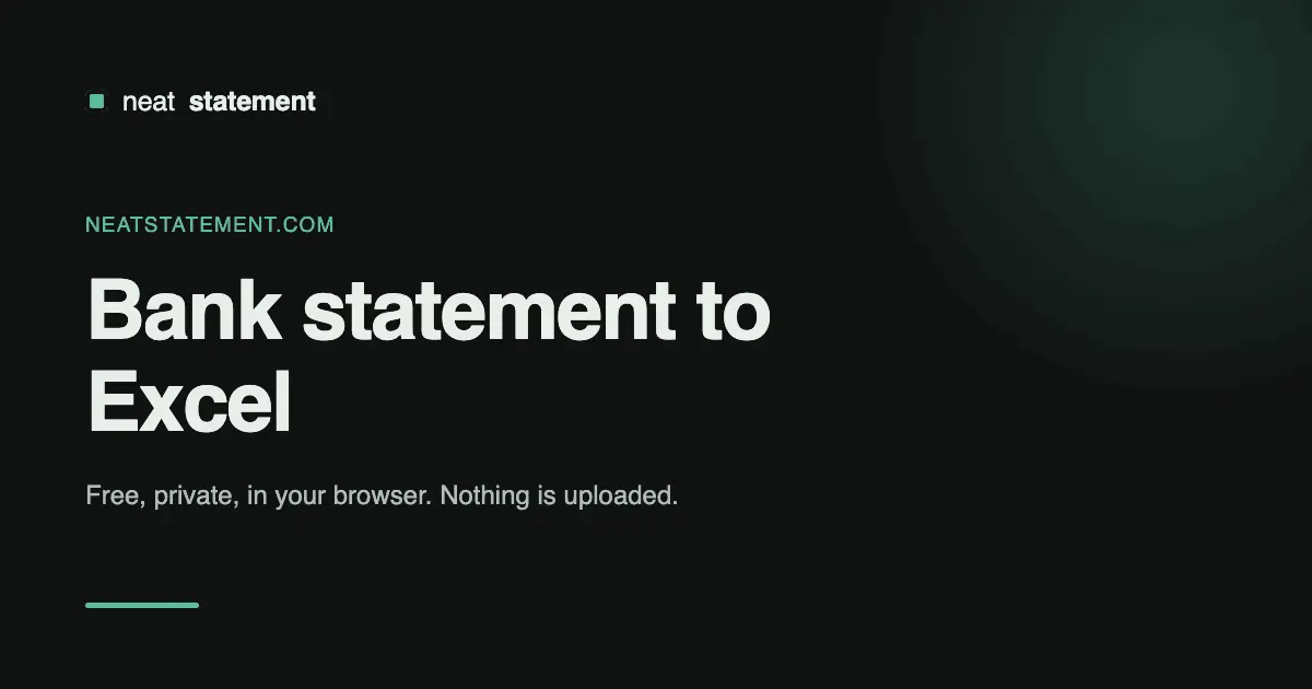 Screenshot 1 of NeatStatement