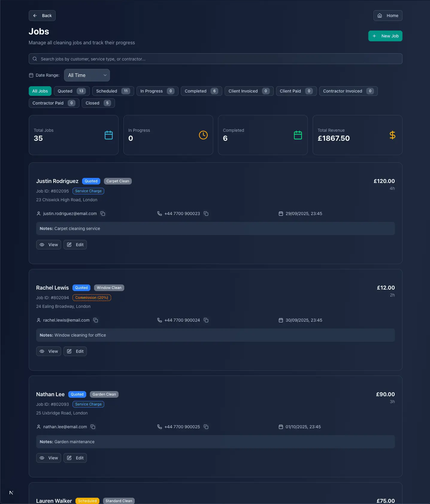 Screenshot 5 of Lustro Solutions Co. Managment