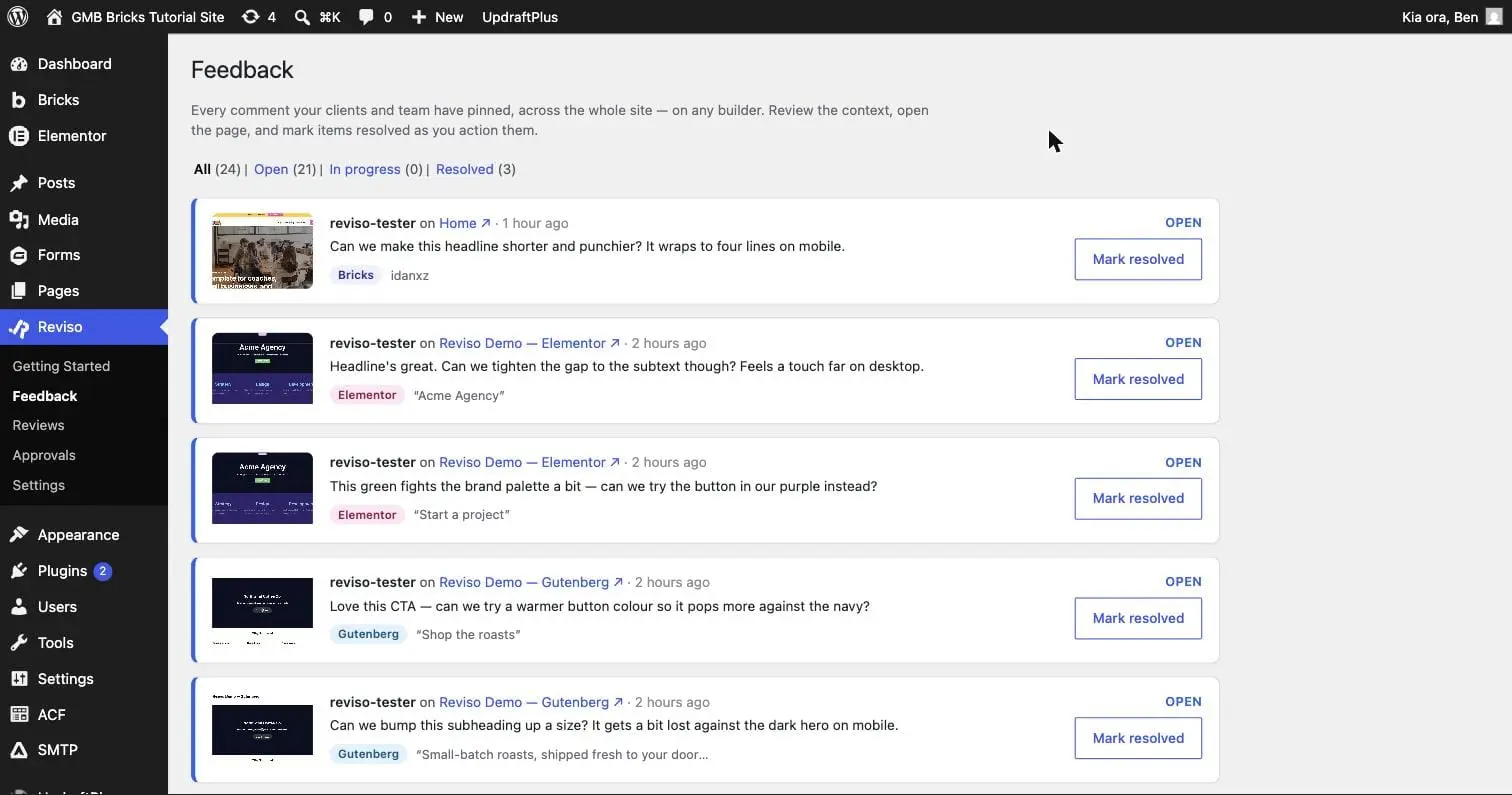 Screenshot 4 of Reviso