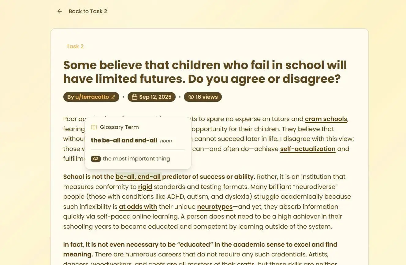 Screenshot 2 of 9Writing