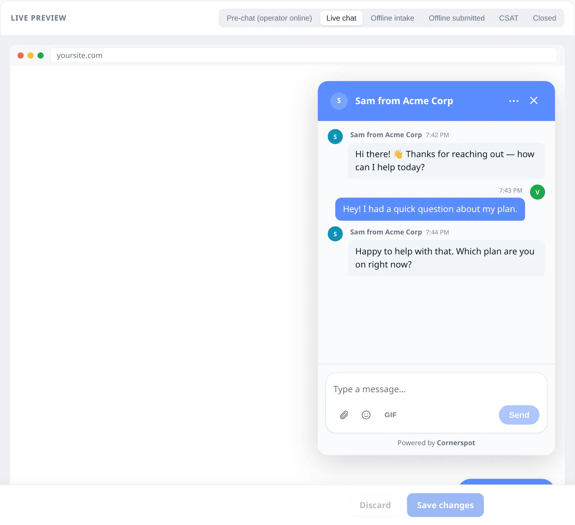 Screenshot 1 of Cornerspot