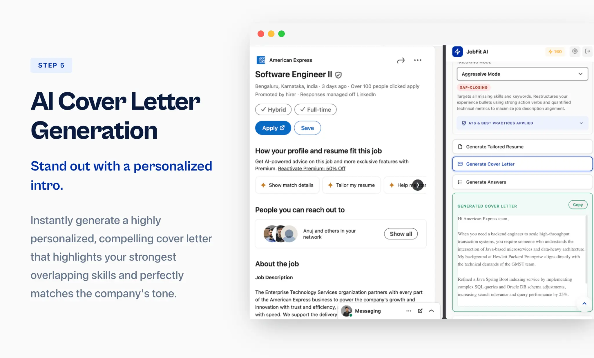 Screenshot 5 of JobFit AI - Resume Tailoring & Scoring