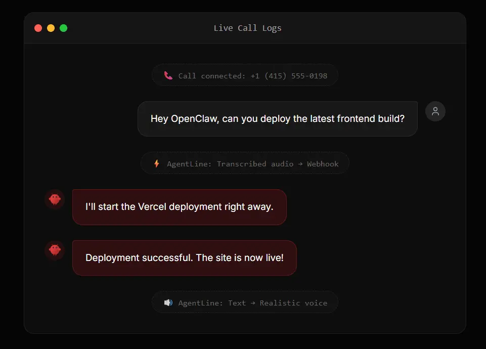Screenshot 3 of AgentLine