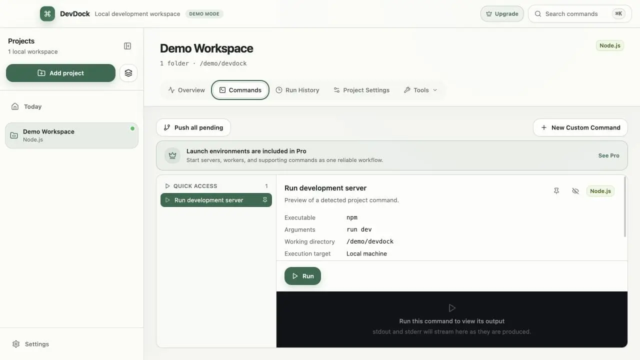 Screenshot 3 of DevDock